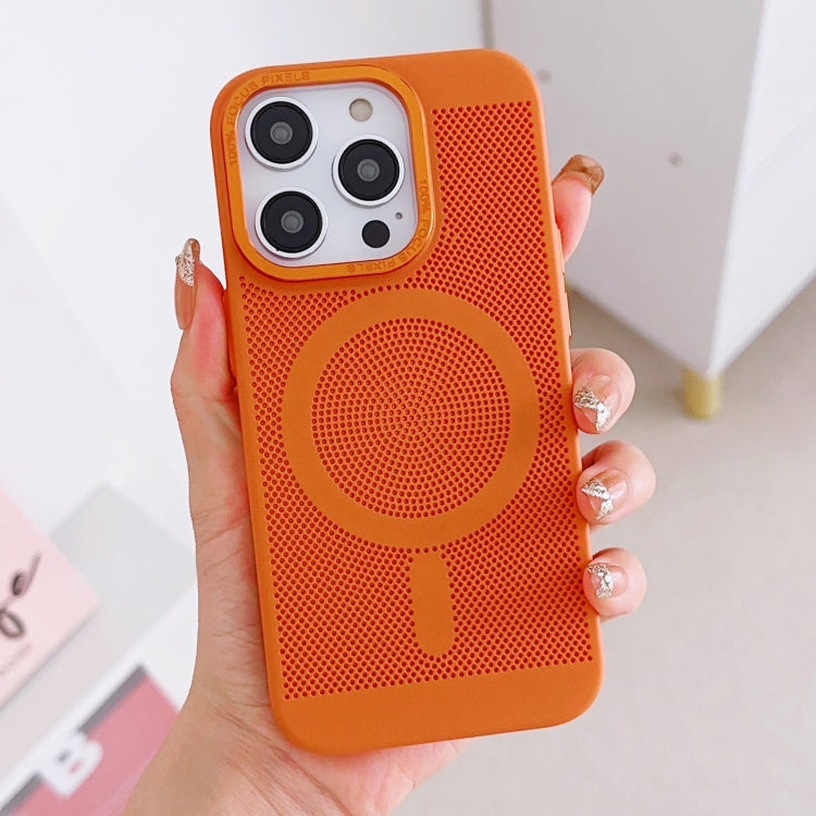 Grid Cooling MagSafe Magnetic Phone Case, For iPhone 11 Pro Max