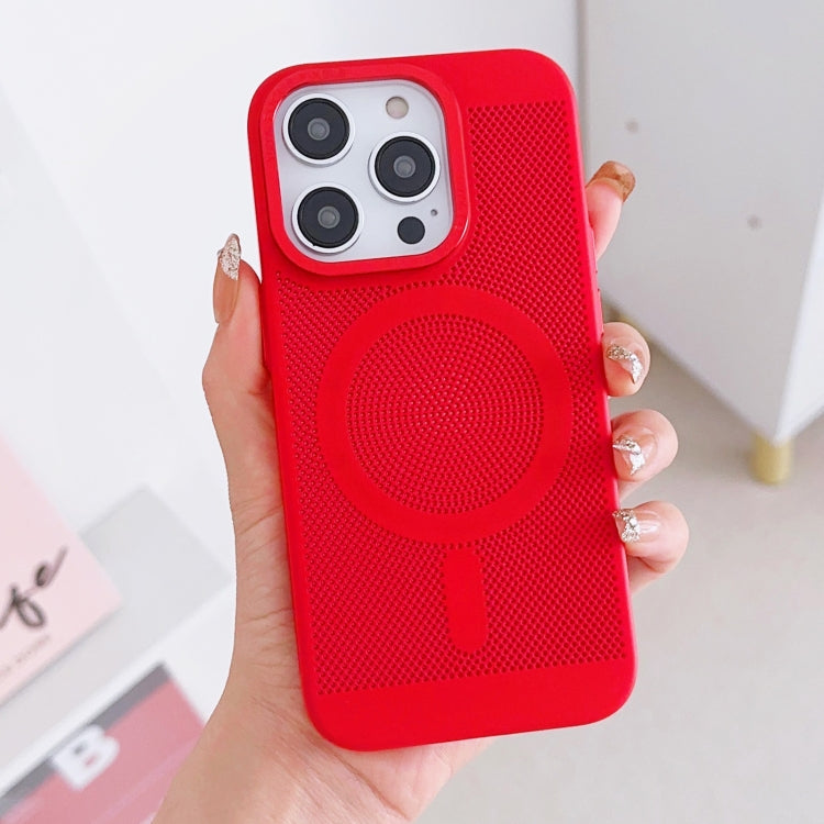 Grid Cooling MagSafe Magnetic Phone Case, For iPhone 11 Pro Max