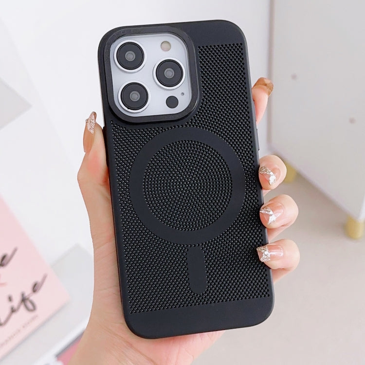 Grid Cooling MagSafe Magnetic Phone Case, For iPhone 11 Pro Max