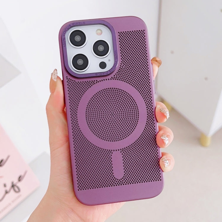 Grid Cooling MagSafe Magnetic Phone Case, For iPhone 11 Pro Max