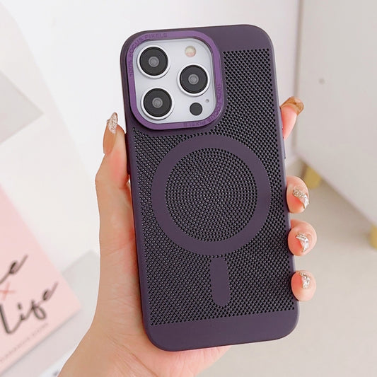 Grid Cooling MagSafe Magnetic Phone Case, For iPhone 11 Pro