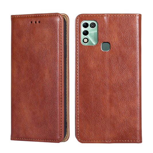 Gloss Oil Solid Color Magnetic Leather Phone Case, For Infinix Hot 11 Play, For Infinix Hot 11S NFC, For Infinix Hot 12 Play, For Infinix Hot 12 Pro