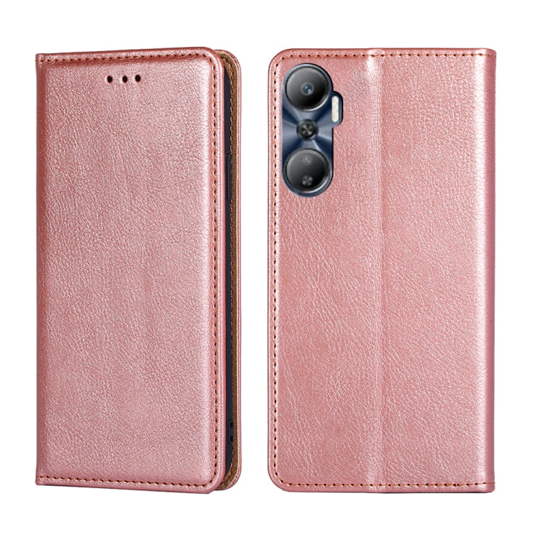 Gloss Oil Solid Color Magnetic Leather Phone Case, For Infinix Hot 12i, For Infinix Hot 20 4G, For Infinix Hot 20i, For Infinix Hot 20S, For Infinix Note 10 Pro, For Infinix Note 11