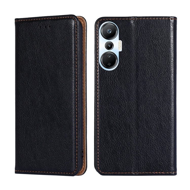 Gloss Oil Solid Color Magnetic Leather Phone Case, For Infinix Hot 12i, For Infinix Hot 20 4G, For Infinix Hot 20i, For Infinix Hot 20S, For Infinix Note 10 Pro, For Infinix Note 11