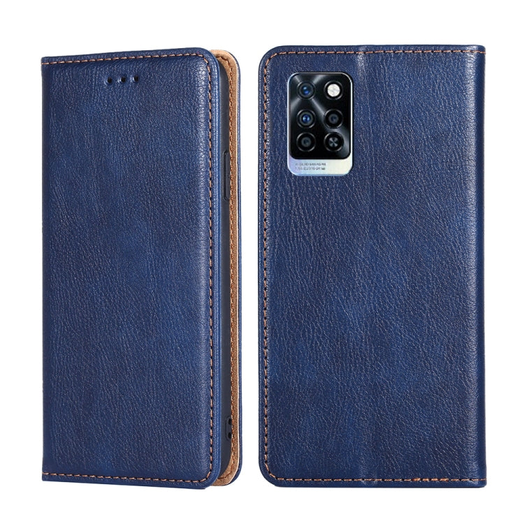 Gloss Oil Solid Color Magnetic Leather Phone Case, For Infinix Hot 12i, For Infinix Hot 20 4G, For Infinix Hot 20i, For Infinix Hot 20S, For Infinix Note 10 Pro, For Infinix Note 11