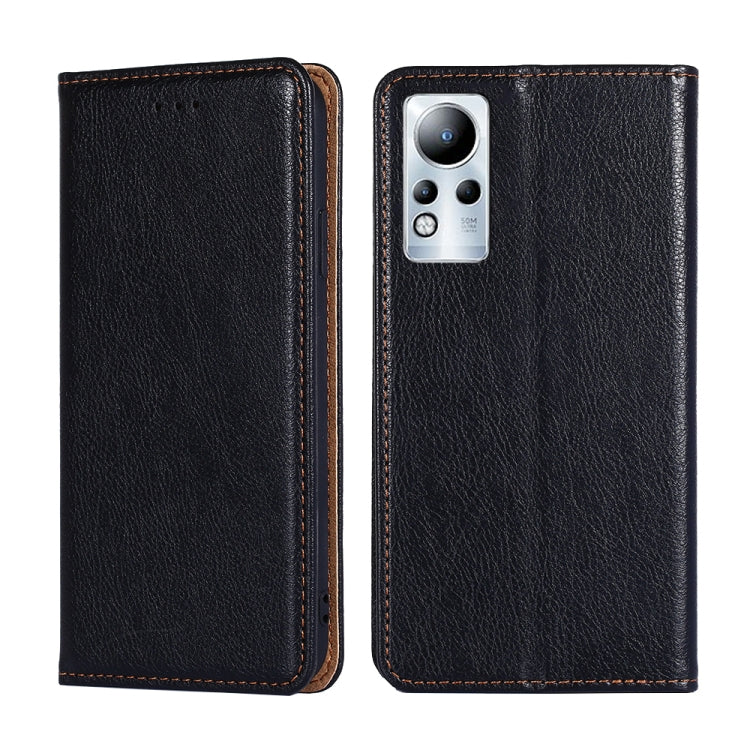 Gloss Oil Solid Color Magnetic Leather Phone Case, For Infinix Hot 12i, For Infinix Hot 20 4G, For Infinix Hot 20i, For Infinix Hot 20S, For Infinix Note 10 Pro, For Infinix Note 11