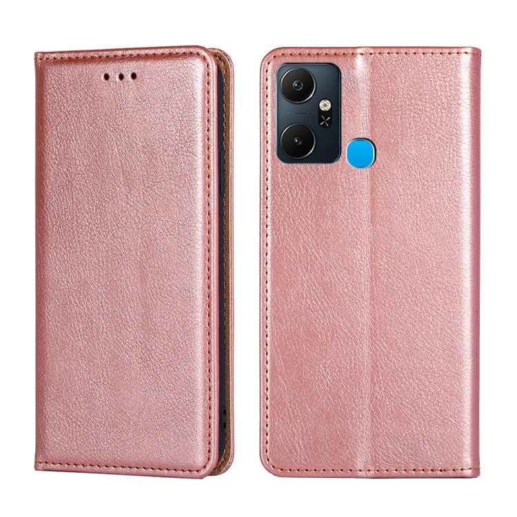 Gloss Oil Solid Color Magnetic Leather Phone Case, For Infinix Note 12 Pro 4G / Note 12 2023, For Infinix Note 12 VIP, For Infinix Smart 6 plus, For Infinix Smart 7, For Infinix Zero 20, For Motorola Moto G Power 2023