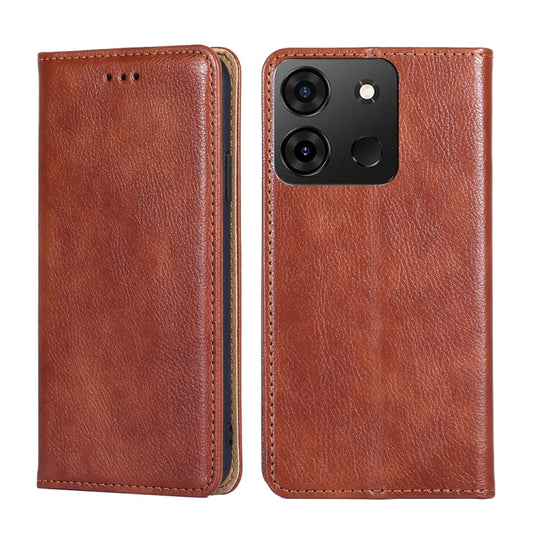 Gloss Oil Solid Color Magnetic Leather Phone Case, For Infinix Smart 7, For Infinix Zero 20, For Motorola Moto G Power 2023, For OPPO Find X6 5G