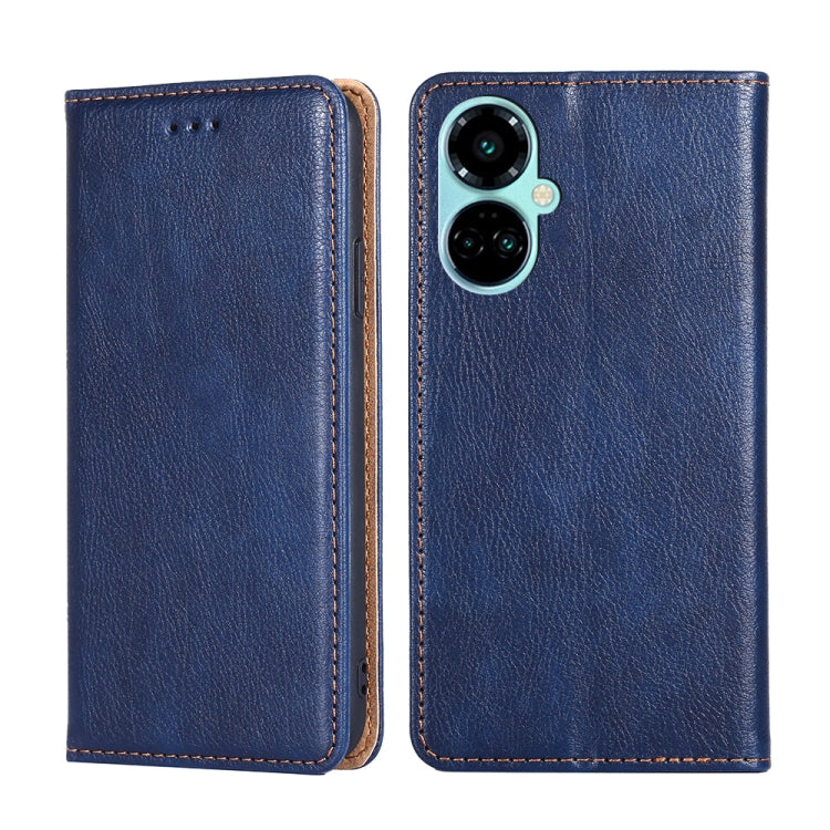 Gloss Oil Solid Color Magnetic Leather Phone Case, For Tecno Camon 18 / 18P, For TECNO Camon 19 Neo, For Tecno Camon 19 / 19 Pro, For Tecno Pop 6 Pro, For Tecno Pova 3, For Tecno Pova 4