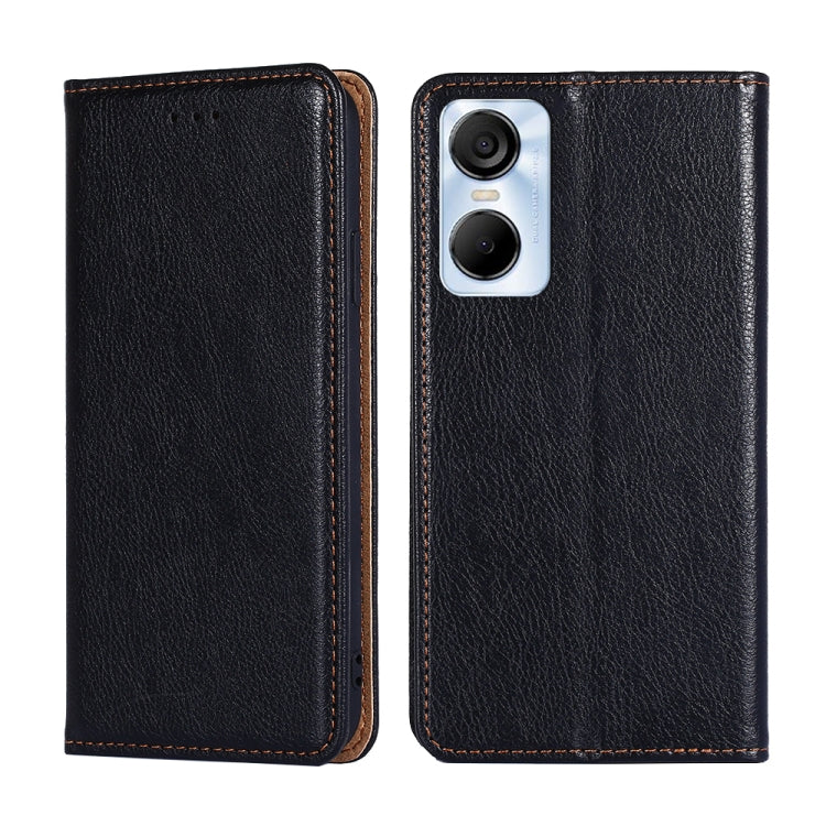 Gloss Oil Solid Color Magnetic Leather Phone Case, For Tecno Camon 18 / 18P, For TECNO Camon 19 Neo, For Tecno Camon 19 / 19 Pro, For Tecno Pop 6 Pro, For Tecno Pova 3, For Tecno Pova 4