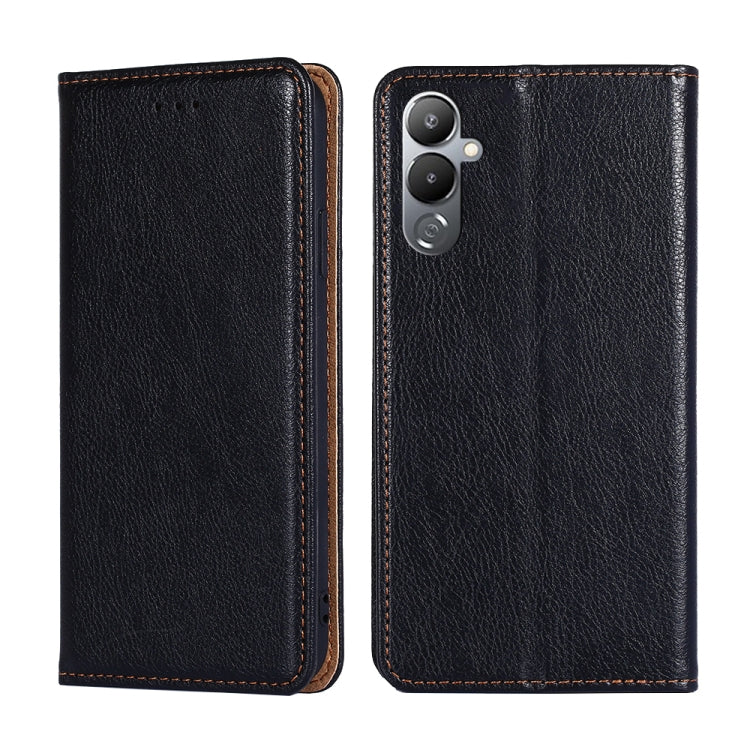 Gloss Oil Solid Color Magnetic Leather Phone Case, For Tecno Camon 18 / 18P, For TECNO Camon 19 Neo, For Tecno Camon 19 / 19 Pro, For Tecno Pop 6 Pro, For Tecno Pova 3, For Tecno Pova 4