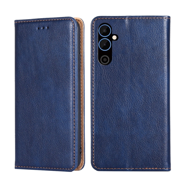 Gloss Oil Solid Color Magnetic Leather Phone Case, For Tecno Pova 4 Pro, For Tecno Pova Neo 2, For Tecno Spark 8C, For Tecno Spark 9 Pro, For Tecno Spark 10 4G, For Tecno Spark 10 Pro