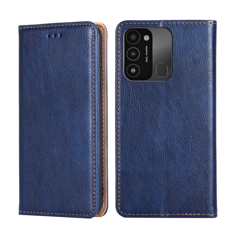 Gloss Oil Solid Color Magnetic Leather Phone Case, For Tecno Pova 4 Pro, For Tecno Pova Neo 2, For Tecno Spark 8C, For Tecno Spark 9 Pro, For Tecno Spark 10 4G, For Tecno Spark 10 Pro