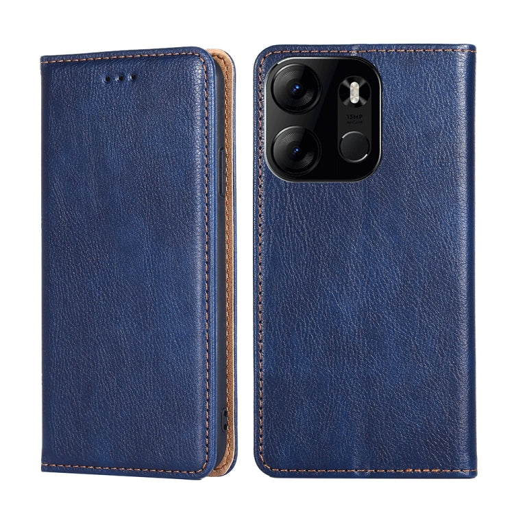 Gloss Oil Solid Color Magnetic Leather Phone Case, For Tecno Spark 10C, For Tecno Spark GO 2023, For vivo S16E, For vivo Y100 5G, For ZTE Blade A32, For Xiaomi Redmi Note 12 4G Global