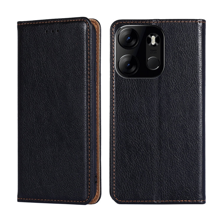 Gloss Oil Solid Color Magnetic Leather Phone Case, For Tecno Spark 10C, For Tecno Spark GO 2023, For vivo S16E, For vivo Y100 5G, For ZTE Blade A32, For Xiaomi Redmi Note 12 4G Global