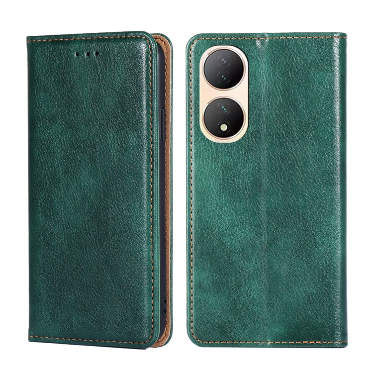 Gloss Oil Solid Color Magnetic Leather Phone Case, For Tecno Spark 10C, For Tecno Spark GO 2023, For vivo S16E, For vivo Y100 5G, For ZTE Blade A32, For Xiaomi Redmi Note 12 4G Global