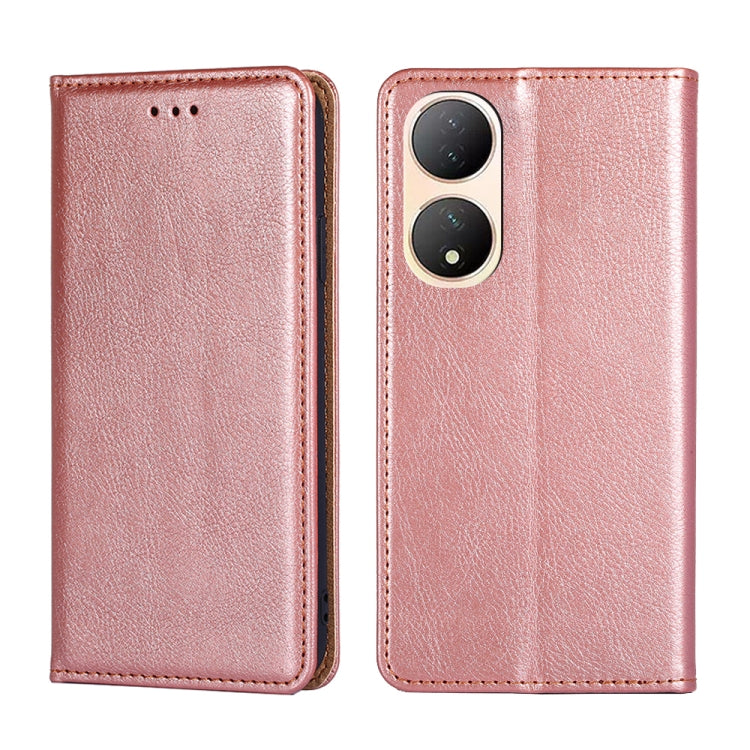 Gloss Oil Solid Color Magnetic Leather Phone Case, For Tecno Spark 10C, For Tecno Spark GO 2023, For vivo S16E, For vivo Y100 5G, For ZTE Blade A32, For Xiaomi Redmi Note 12 4G Global