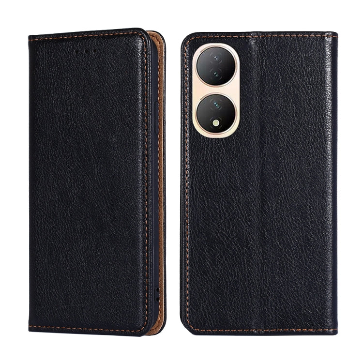 Gloss Oil Solid Color Magnetic Leather Phone Case, For Tecno Spark 10C, For Tecno Spark GO 2023, For vivo S16E, For vivo Y100 5G, For ZTE Blade A32, For Xiaomi Redmi Note 12 4G Global