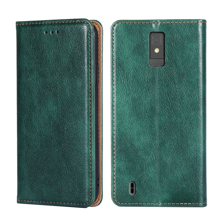 Gloss Oil Solid Color Magnetic Leather Phone Case, For Tecno Spark 10C, For Tecno Spark GO 2023, For vivo S16E, For vivo Y100 5G, For ZTE Blade A32, For Xiaomi Redmi Note 12 4G Global