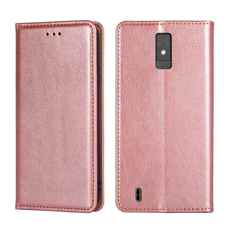 Gloss Oil Solid Color Magnetic Leather Phone Case, For Tecno Spark 10C, For Tecno Spark GO 2023, For vivo S16E, For vivo Y100 5G, For ZTE Blade A32, For Xiaomi Redmi Note 12 4G Global