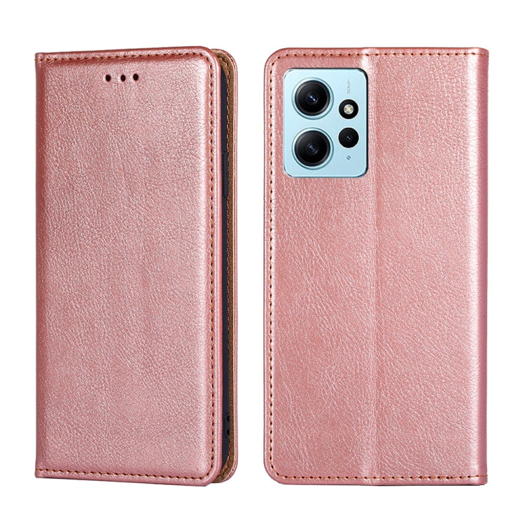 Gloss Oil Solid Color Magnetic Leather Phone Case, For Tecno Spark 10C, For Tecno Spark GO 2023, For vivo S16E, For vivo Y100 5G, For ZTE Blade A32, For Xiaomi Redmi Note 12 4G Global