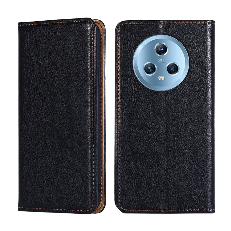 Gloss Oil Solid Color Magnetic Leather Phone Case, For Honor Magic5, For Honor Magic5 Pro, For Honor X5 4G, For Honor X40, For OnePlus Ace 2V 5G