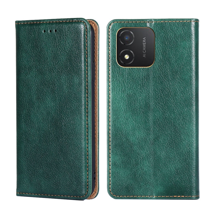 Gloss Oil Solid Color Magnetic Leather Phone Case, For Honor Magic5, For Honor Magic5 Pro, For Honor X5 4G, For Honor X40, For OnePlus Ace 2V 5G