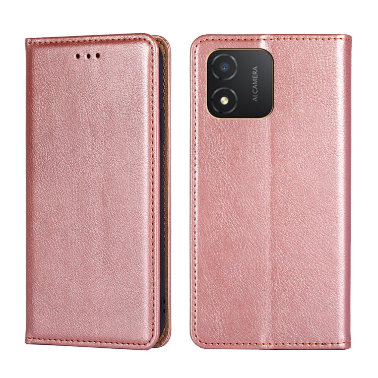 Gloss Oil Solid Color Magnetic Leather Phone Case, For Honor Magic5, For Honor Magic5 Pro, For Honor X5 4G, For Honor X40, For OnePlus Ace 2V 5G