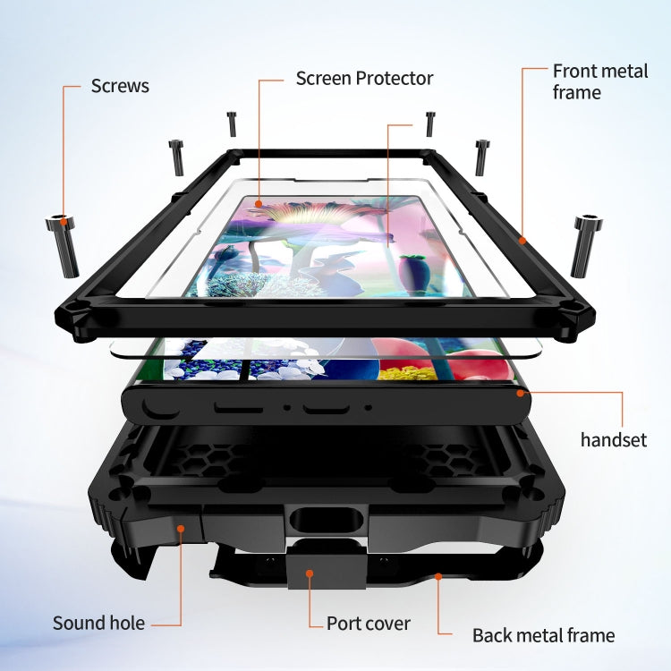 R-JUST RJ-56 3rd Gen Life Waterproof Dustproof Shockproof Phone Case, For Samsung Galaxy S23 Ultra 5G, For Samsung Galaxy S22 Ultra 5G