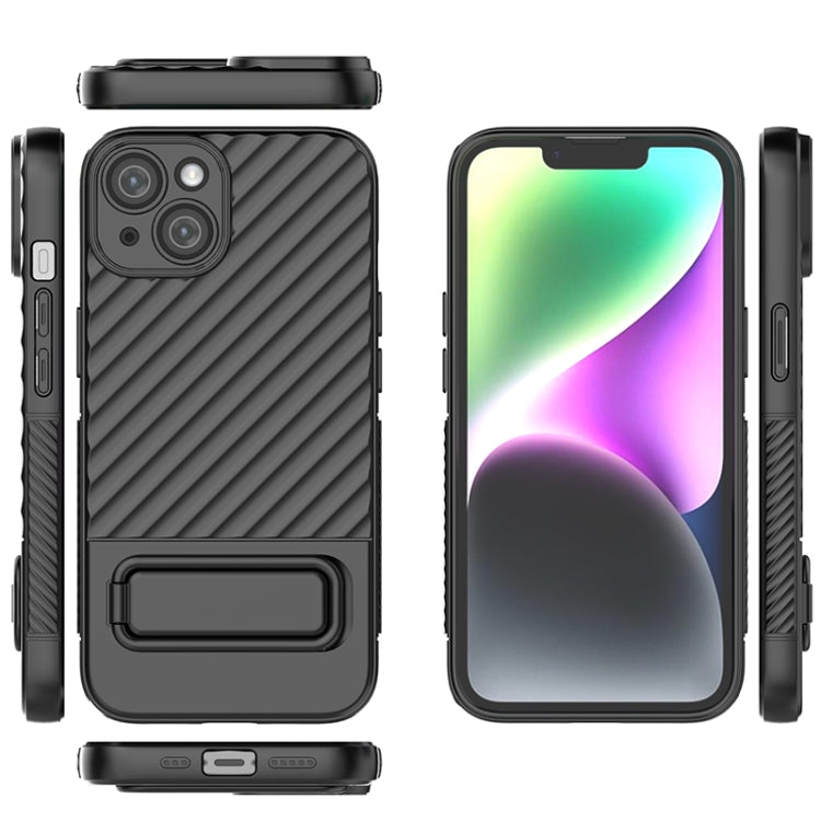 Wavy Texture TPU Phone Case with Lens Film, For iPhone 14, For iPhone 15 Pro Max, For iPhone 15 Pro, For iPhone 14 Plus