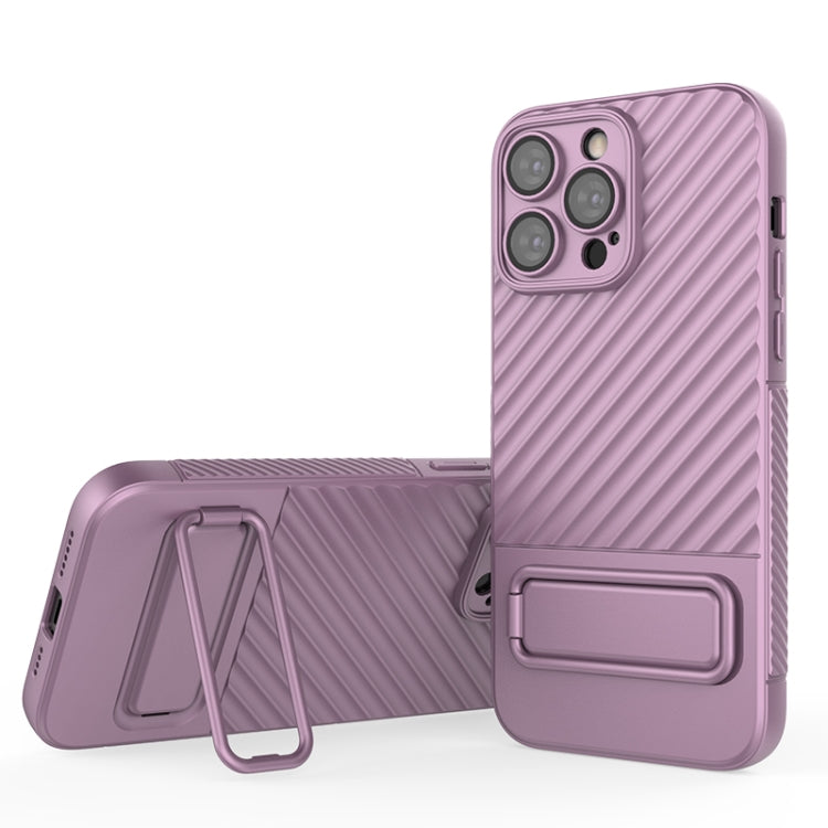 Wavy Texture TPU Phone Case with Lens Film, For iPhone 15 Plus, For iPhone 14 Pro, For iPhone 15, For iPhone 14 Pro Max