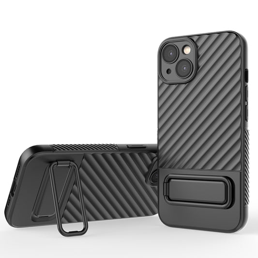 Wavy Texture TPU Phone Case with Lens Film, For iPhone 13, For iPhone 13 Pro, For iPhone 13 Pro Max, For iPhone 12