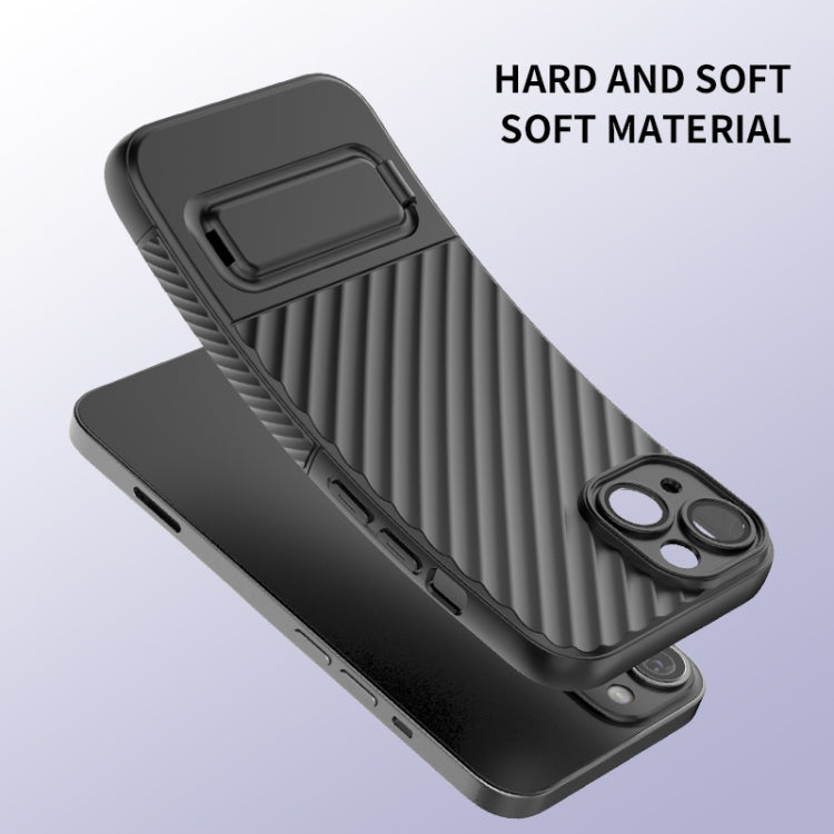 Wavy Texture TPU Phone Case with Lens Film, For iPhone 13, For iPhone 13 Pro, For iPhone 13 Pro Max, For iPhone 12