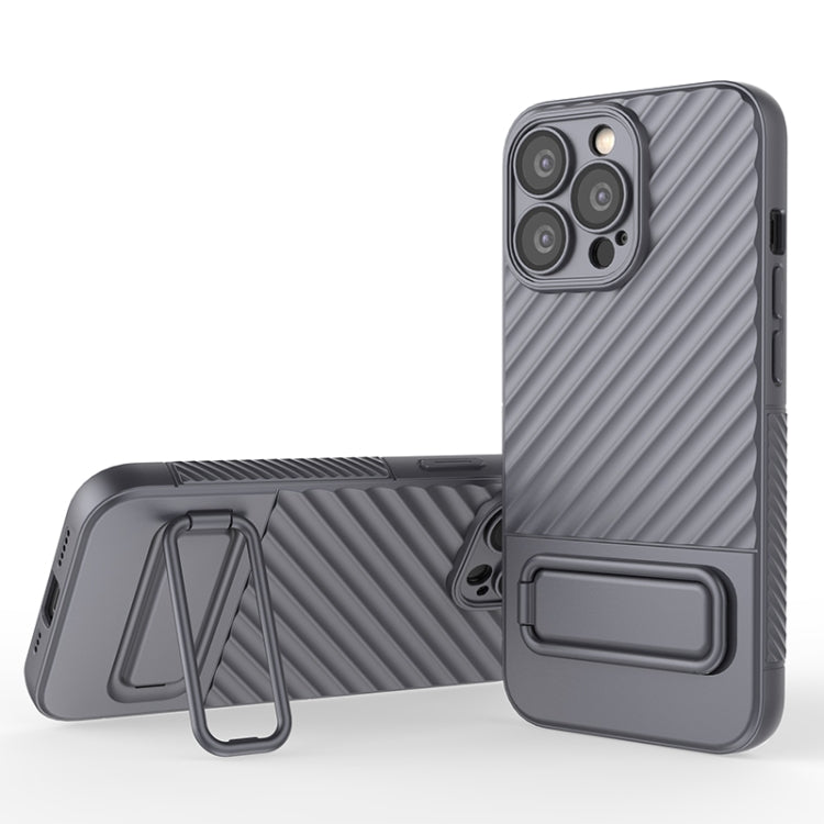 Wavy Texture TPU Phone Case with Lens Film, For iPhone 13, For iPhone 13 Pro, For iPhone 13 Pro Max, For iPhone 12