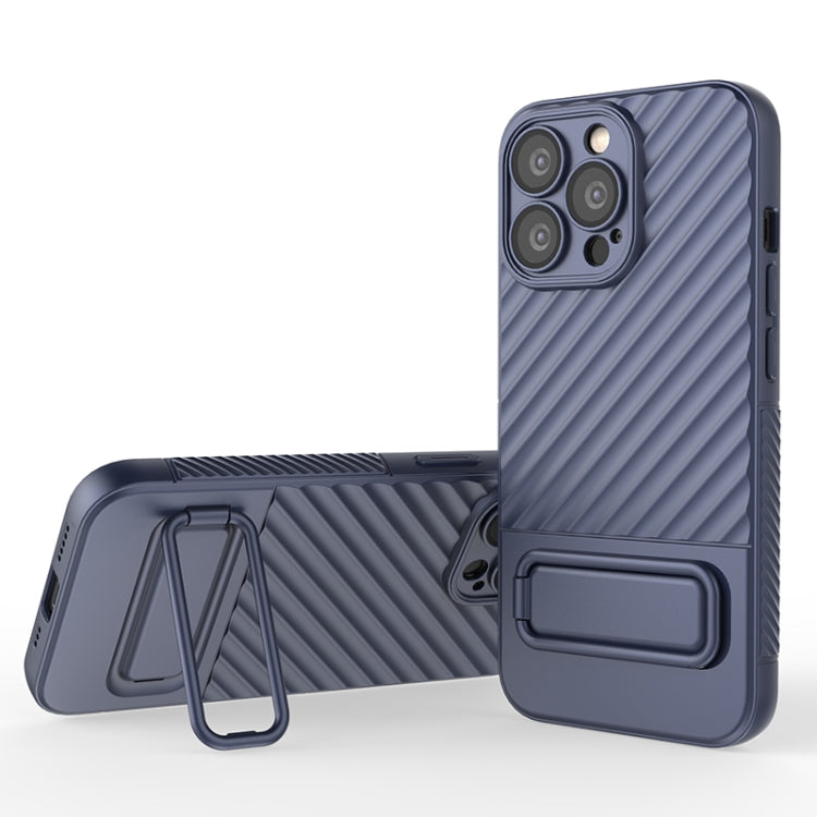 Wavy Texture TPU Phone Case with Lens Film, For iPhone 13, For iPhone 13 Pro, For iPhone 13 Pro Max, For iPhone 12
