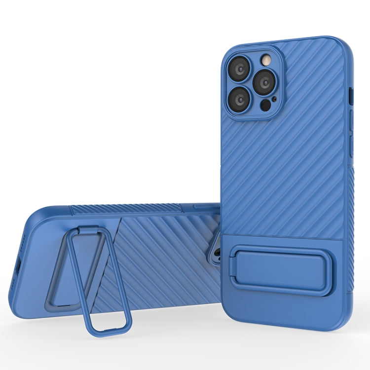 Wavy Texture TPU Phone Case with Lens Film, For iPhone 13, For iPhone 13 Pro, For iPhone 13 Pro Max, For iPhone 12