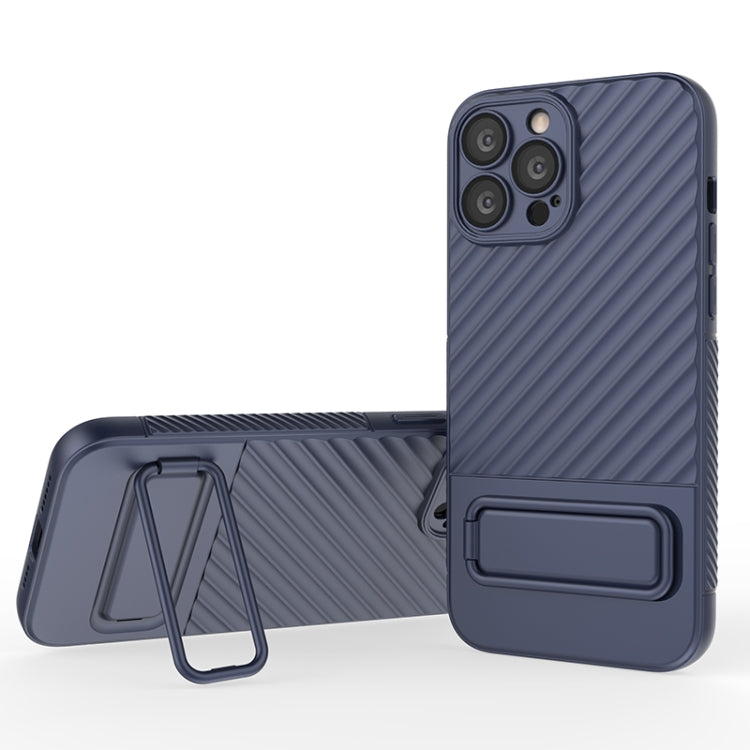 Wavy Texture TPU Phone Case with Lens Film, For iPhone 13, For iPhone 13 Pro, For iPhone 13 Pro Max, For iPhone 12