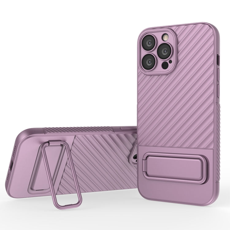 Wavy Texture TPU Phone Case with Lens Film, For iPhone 13, For iPhone 13 Pro, For iPhone 13 Pro Max, For iPhone 12