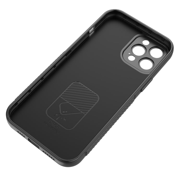 Wavy Texture TPU Phone Case with Lens Film, For iPhone 12 Pro Max, For iPhone 12 Pro, For iPhone 11 Pro, For iPhone XS Max