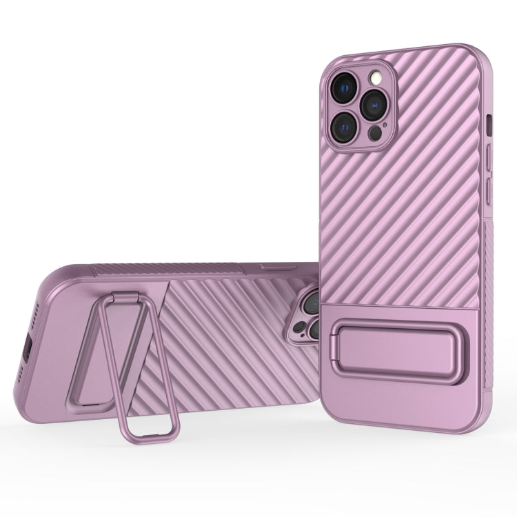 Wavy Texture TPU Phone Case with Lens Film, For iPhone 12 Pro Max, For iPhone 12 Pro, For iPhone 11 Pro, For iPhone XS Max