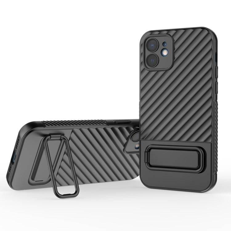 Wavy Texture TPU Phone Case with Lens Film, For iPhone 13, For iPhone 13 Pro, For iPhone 13 Pro Max, For iPhone 12