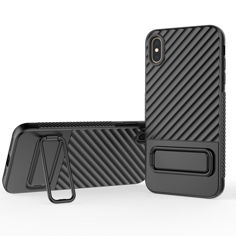 Wavy Texture TPU Phone Case with Lens Film, For iPhone 12 Pro Max, For iPhone 12 Pro, For iPhone 11 Pro, For iPhone XS Max