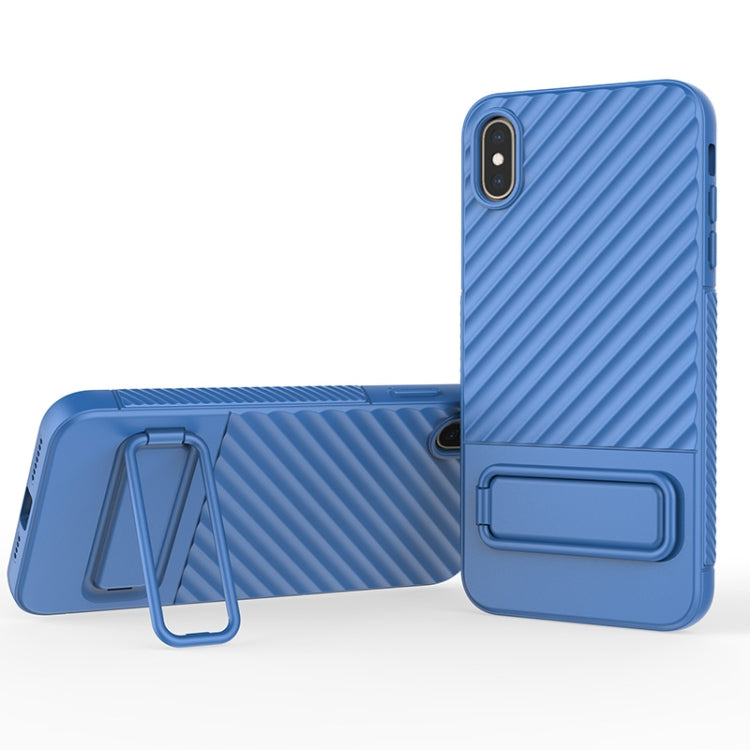 Wavy Texture TPU Phone Case with Lens Film, For iPhone 12 Pro Max, For iPhone 12 Pro, For iPhone 11 Pro, For iPhone XS Max