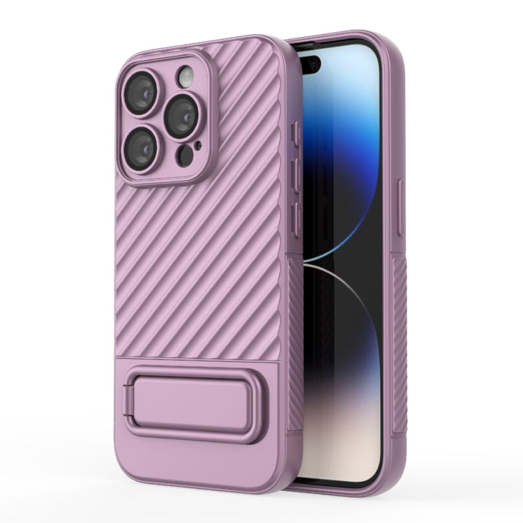 Wavy Texture TPU Phone Case with Lens Film, For iPhone 14, For iPhone 15 Pro Max, For iPhone 15 Pro, For iPhone 14 Plus