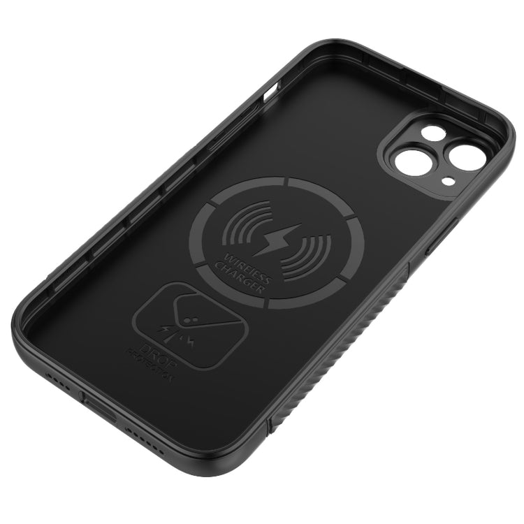 Wavy Texture TPU Phone Case with Lens Film, For iPhone 15 Plus, For iPhone 14 Pro, For iPhone 15, For iPhone 14 Pro Max