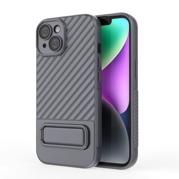 Wavy Texture TPU Phone Case with Lens Film, For iPhone 15 Plus, For iPhone 14 Pro, For iPhone 15, For iPhone 14 Pro Max