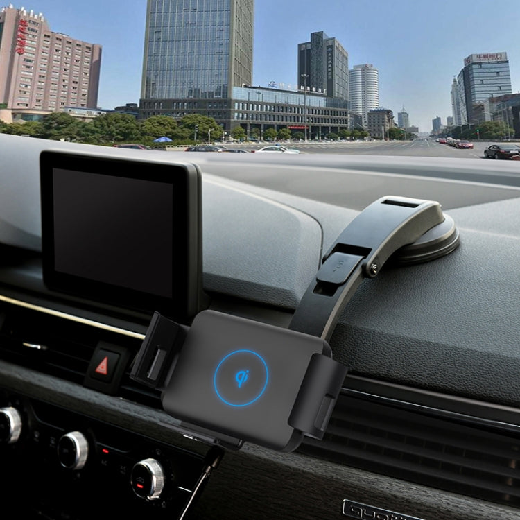 S1 Pro Car Horizontal Navigation Phone Holder Wireless Charger, S1 Pro