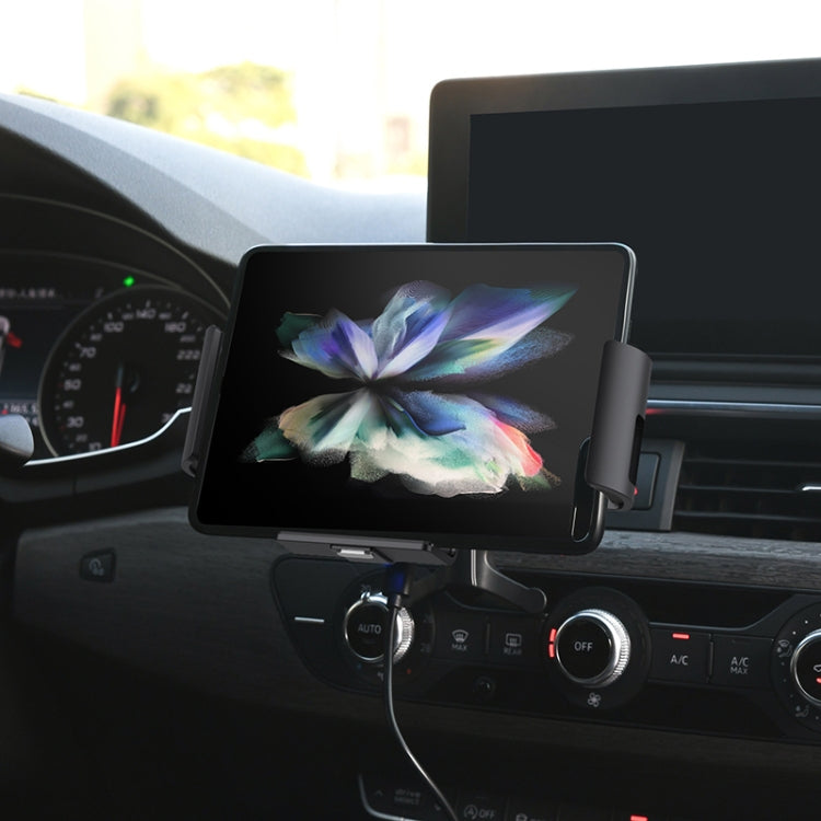 S1 Pro Car Horizontal Navigation Phone Holder Wireless Charger, S1 Pro