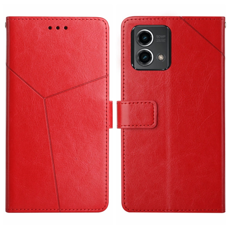 HT01 Y-shaped Pattern Flip Leather Phone Case