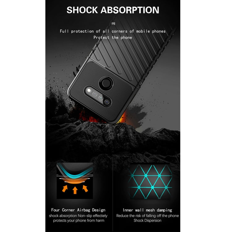 Thunderbolt Shockproof TPU Protective Soft Case, For LG K51, For LG Q51, For LG Stylo 6, For Samsung Galaxy A21 (US Version), For Samsung Galaxy A21S